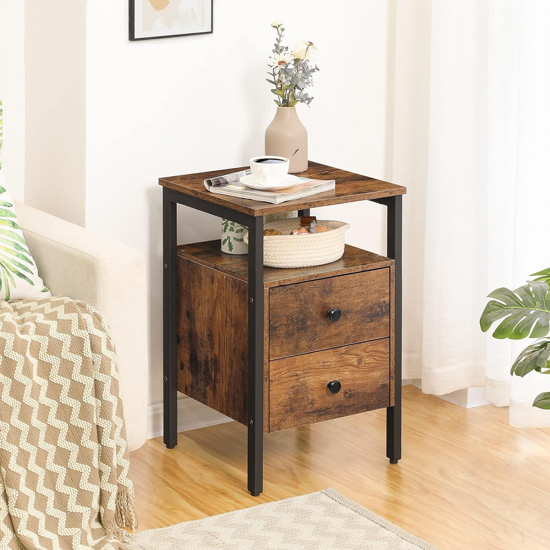 Nightstand, Bedside Table, Side End Table, Accent Furniture