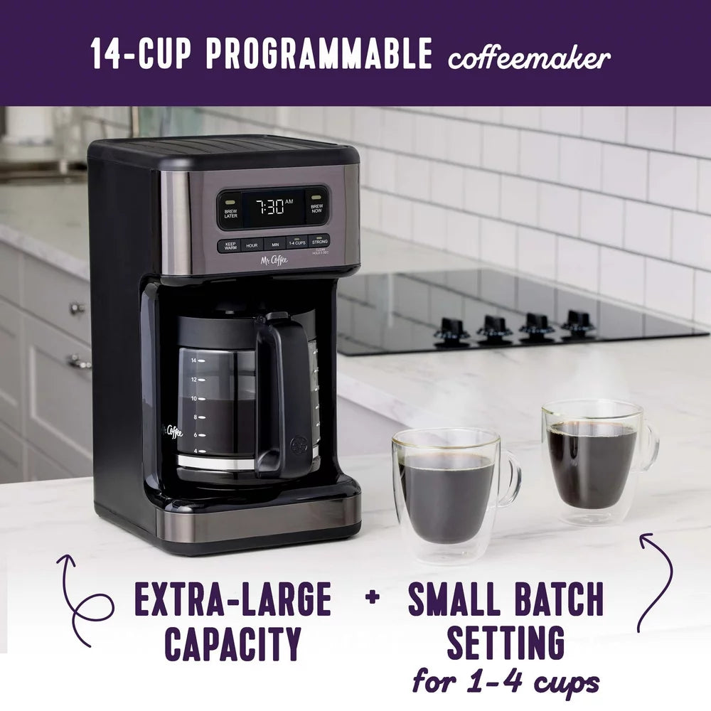 Mr. Coffee 14-Cup Programmable Coffee Maker