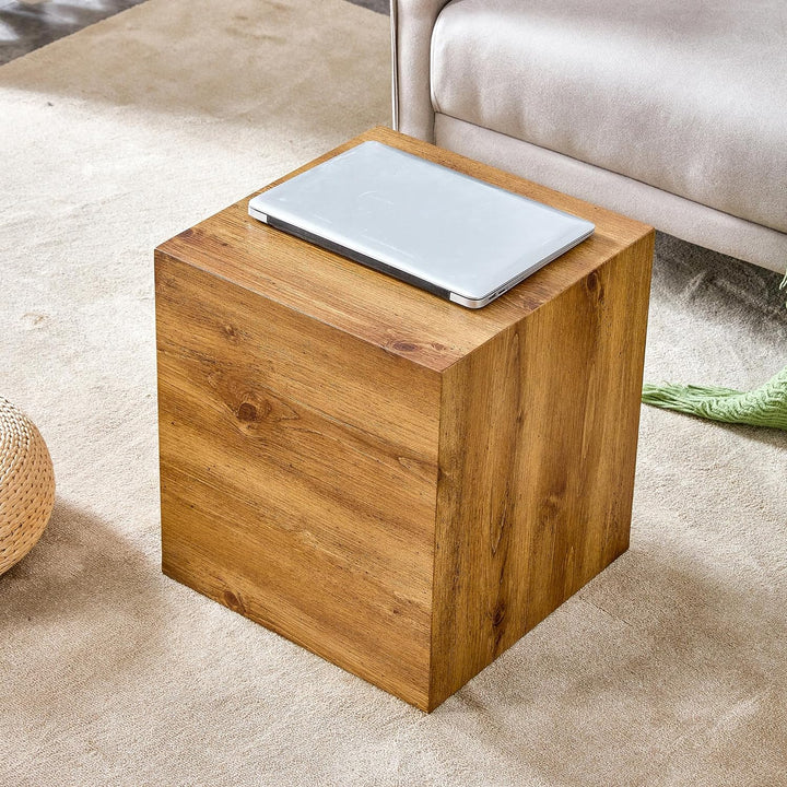 Stylish Modern Coffee Table with Walnut Finish, Side Table