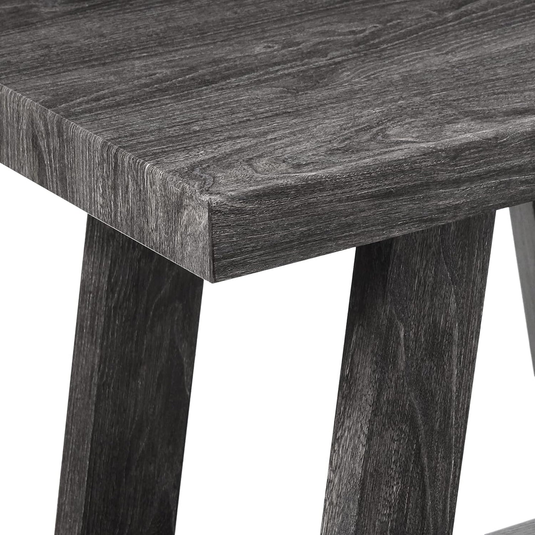 Athens Contemporary Wood Small End Table