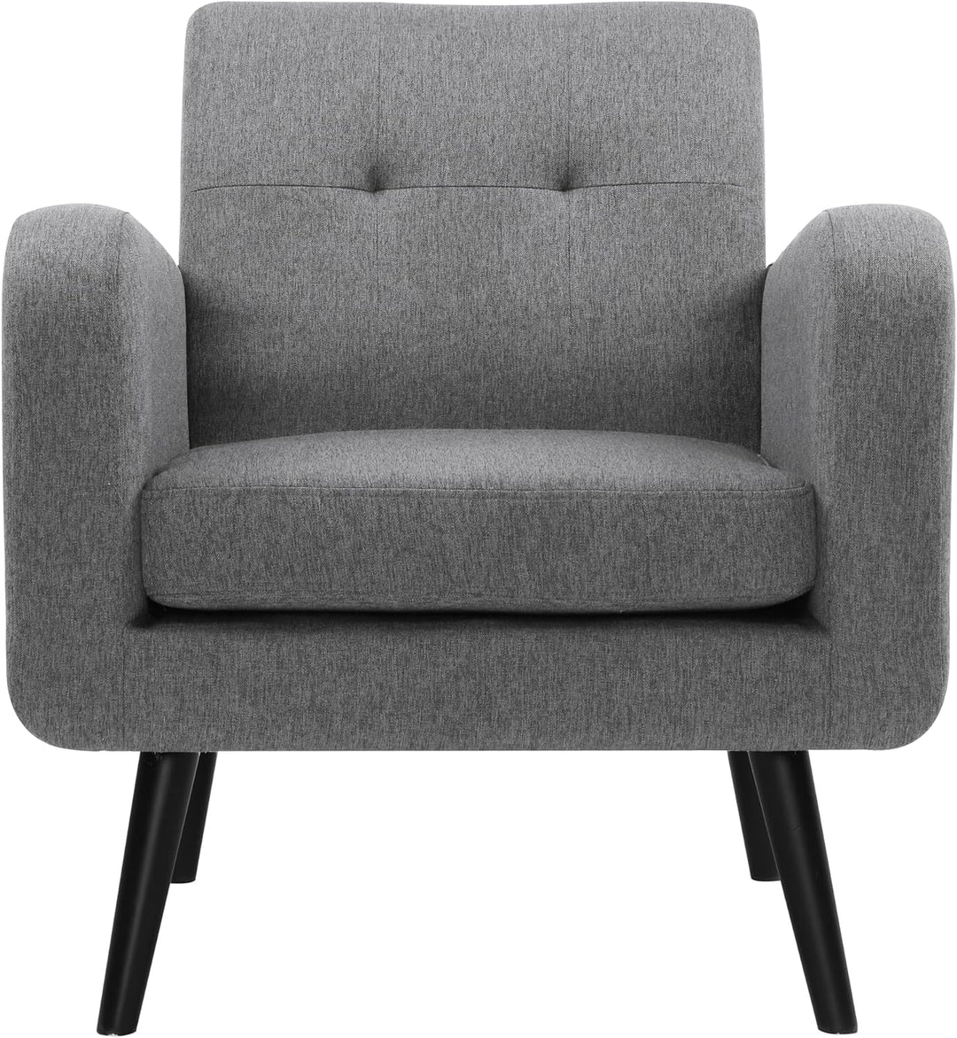 Accent Chairs for Living Room, Dark Gray, Set of 1