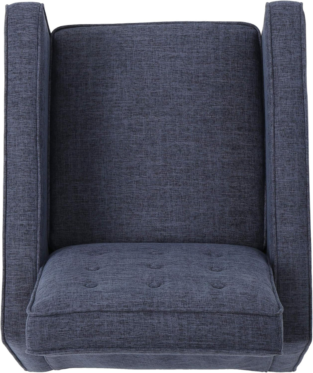 Mervynn Mid-Century Modern Recliner, Dark Blue