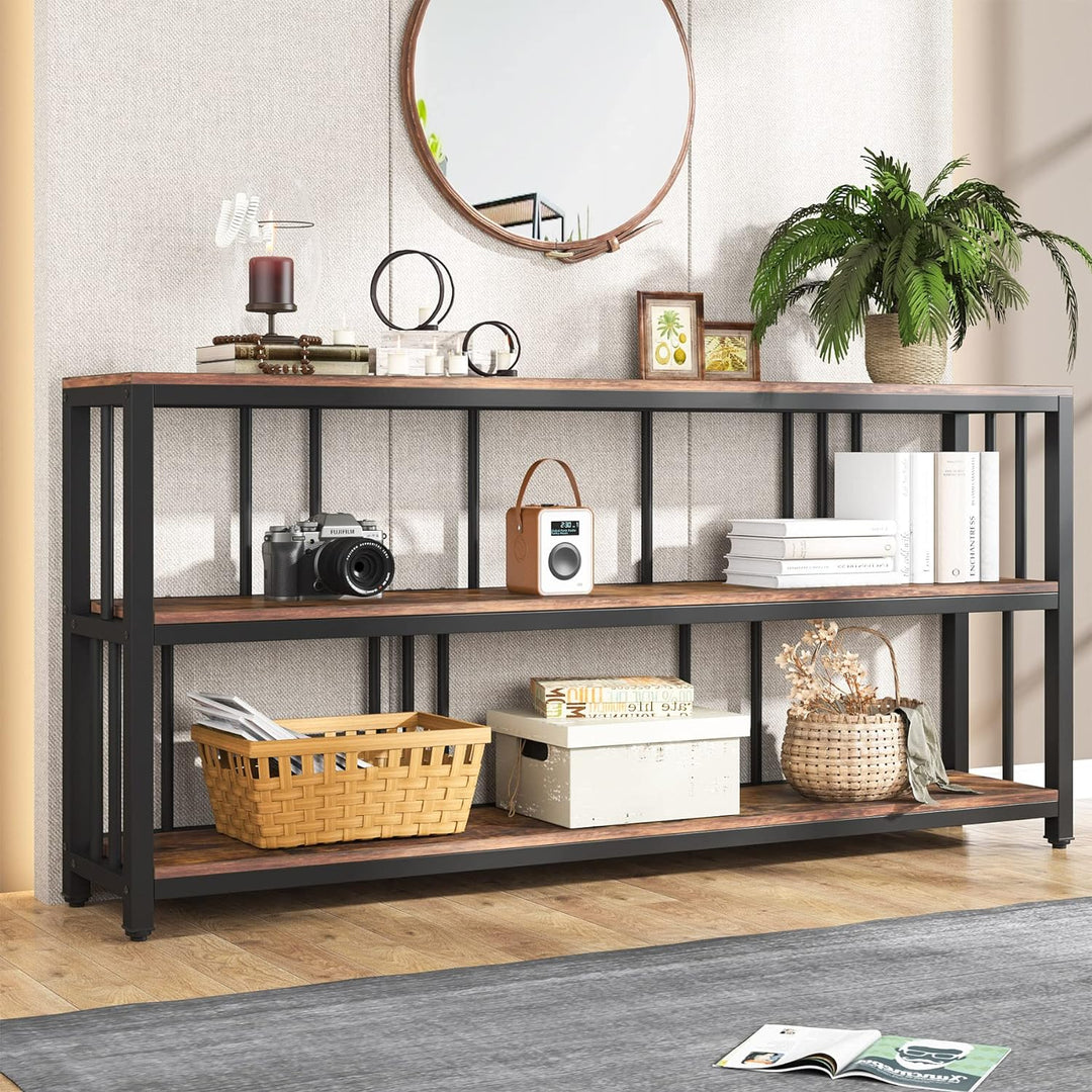 70.89 in Console Table, 3 Tiers Entryway Table