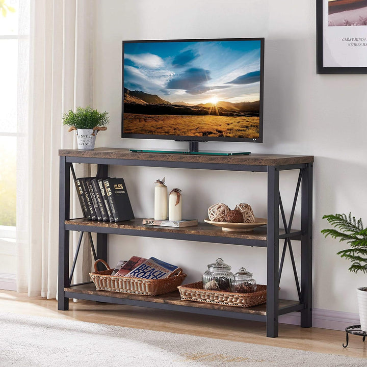 Industrial Console Table 3 Tier