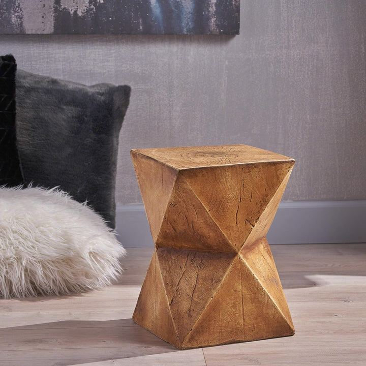 Manuel Light-Weight Concrete Accent Table