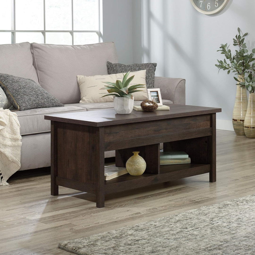 Sauder Cannery Bridge Lift-top Coffee Table, Oak Finish