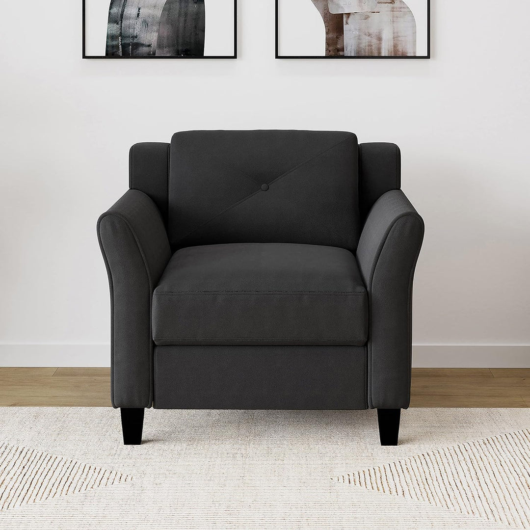 Harrington Armchair Black