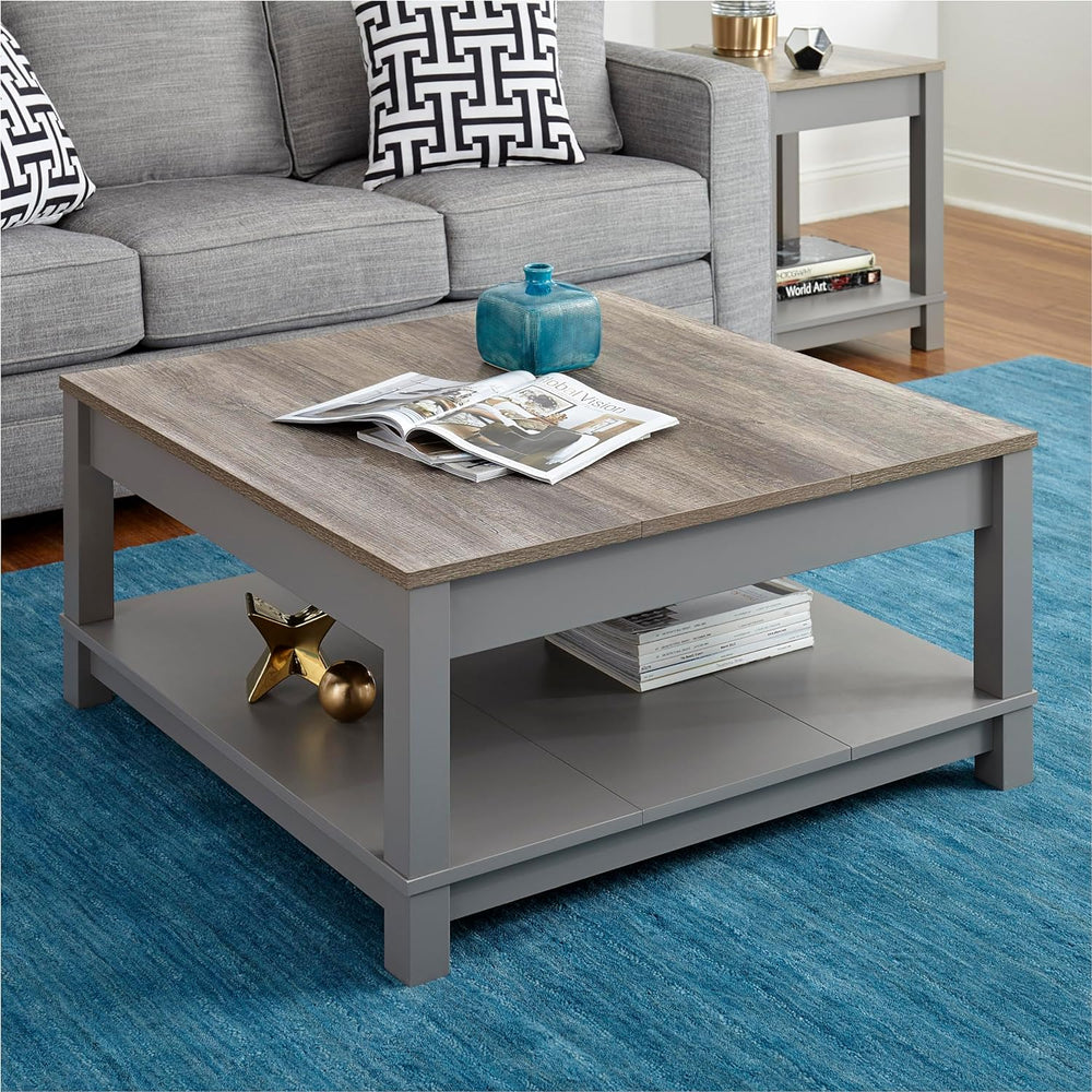 Carver Coffee Table, Gray