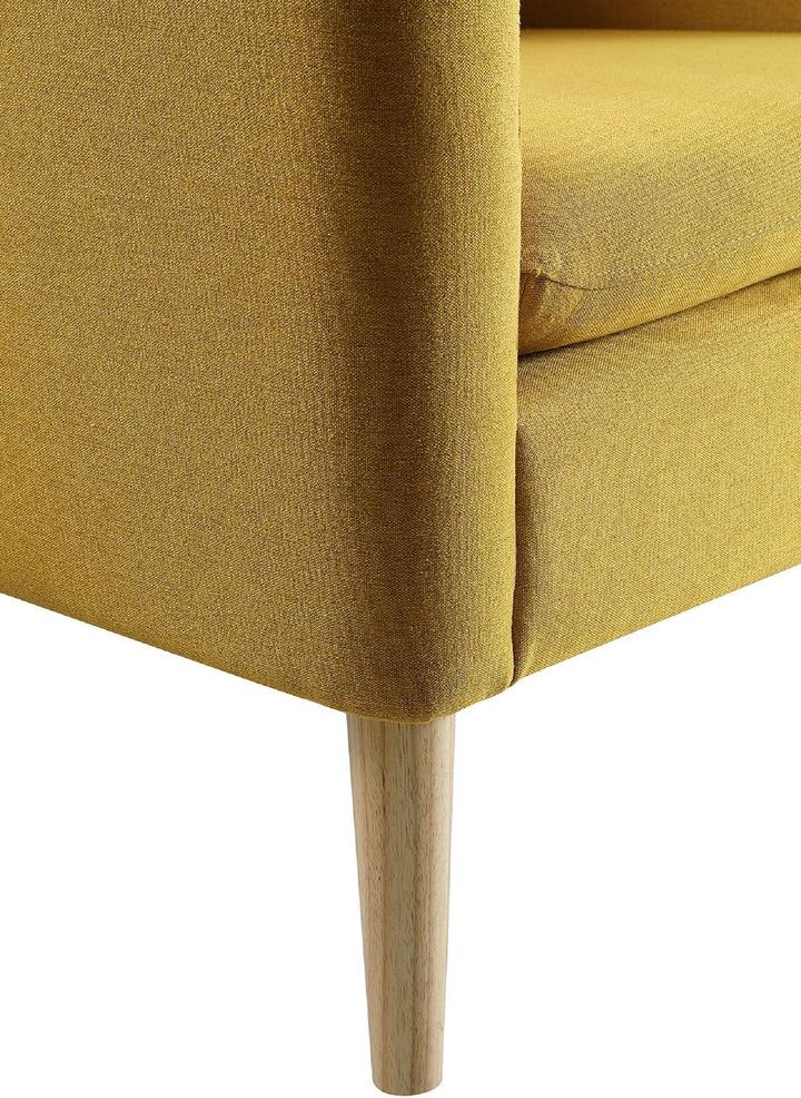 Modern Accent Fabric Chair, Comfy Upholstered Arm Chair