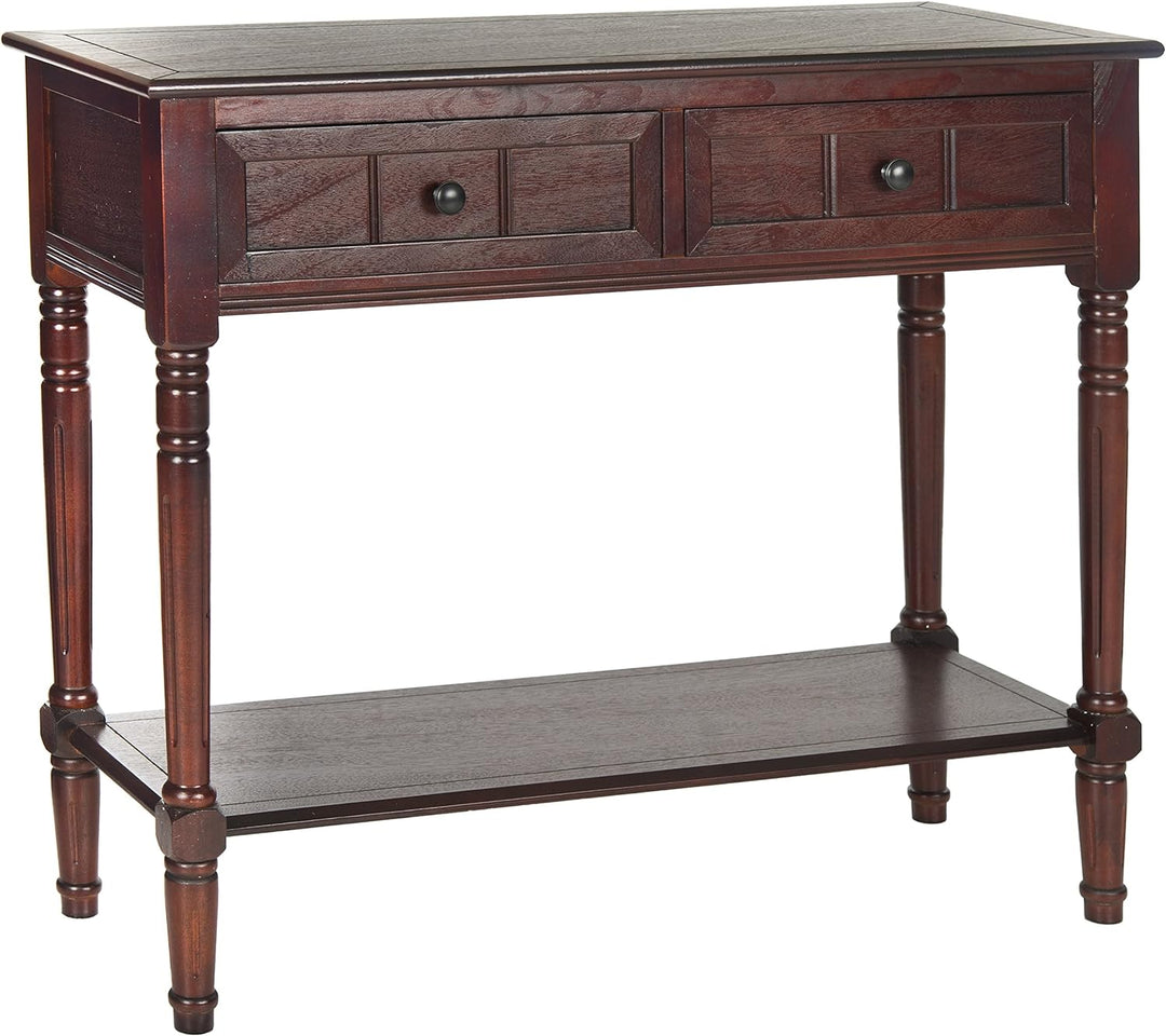 Samantha Dark Cherry Console Table