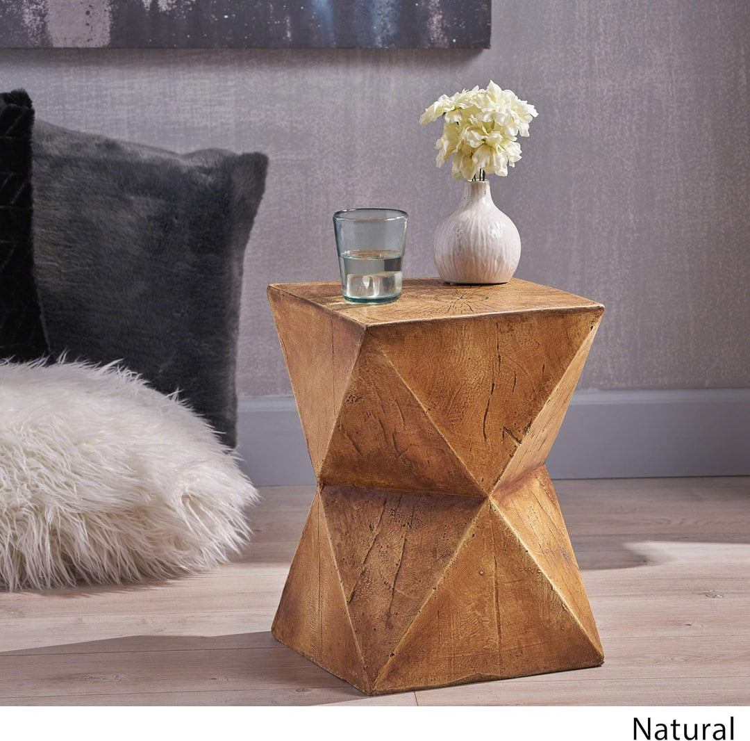 Manuel Light-Weight Concrete Accent Table