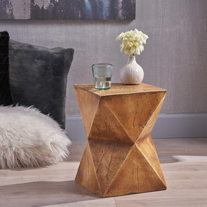 Manuel Light-Weight Concrete Accent Table