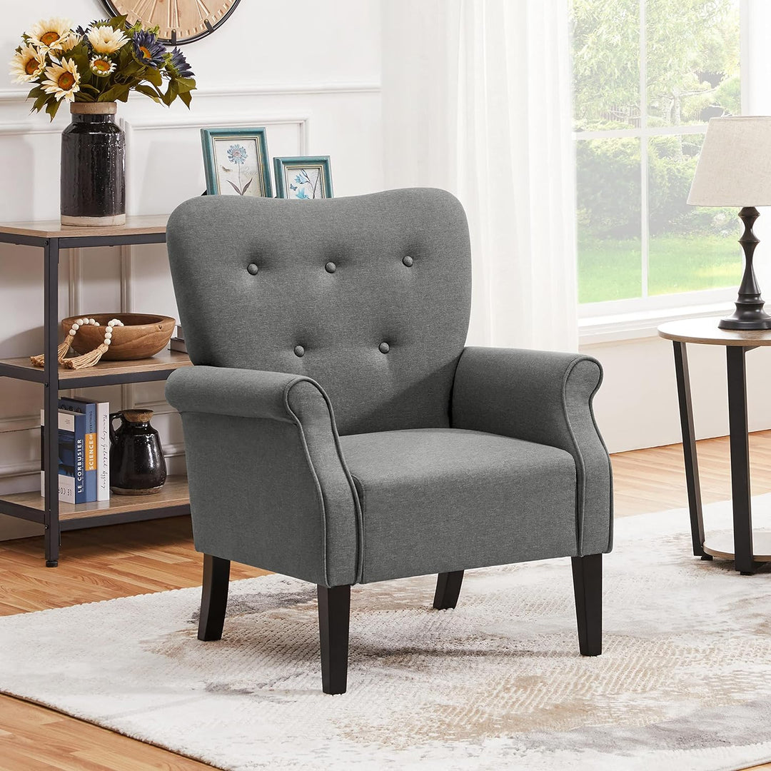 Modern Armchair, Mid Century Accent Chair