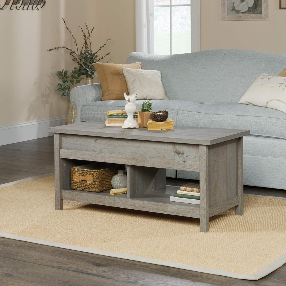 Sauder Cannery Bridge Lift Top Coffee Table, Mystic Oak