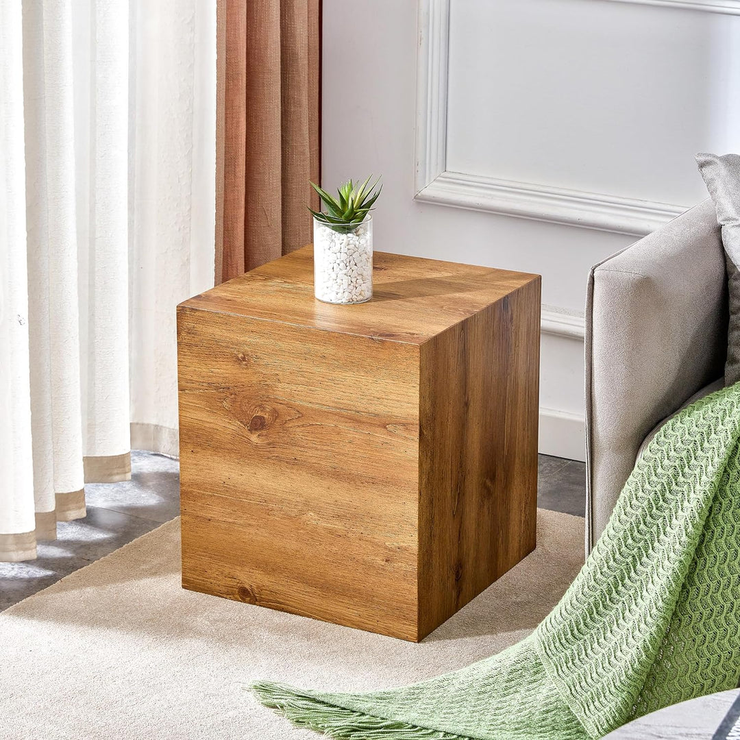 Stylish Modern Coffee Table with Walnut Finish, Side Table