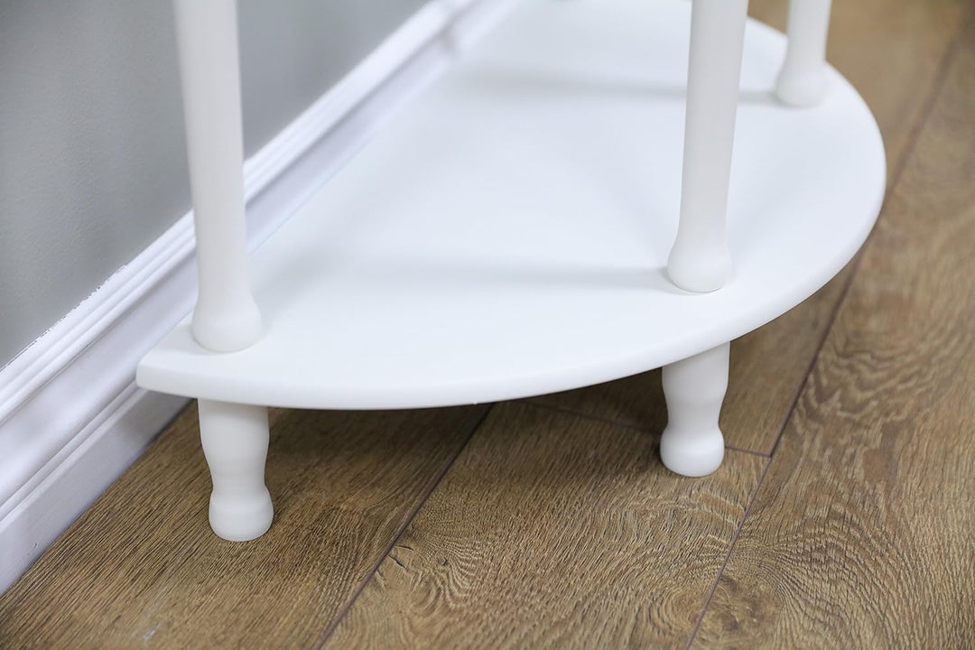 Frenchi Home Furnishing Canterbury End Table White