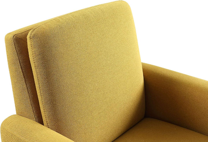 Modern Accent Fabric Chair, Comfy Upholstered Arm Chair