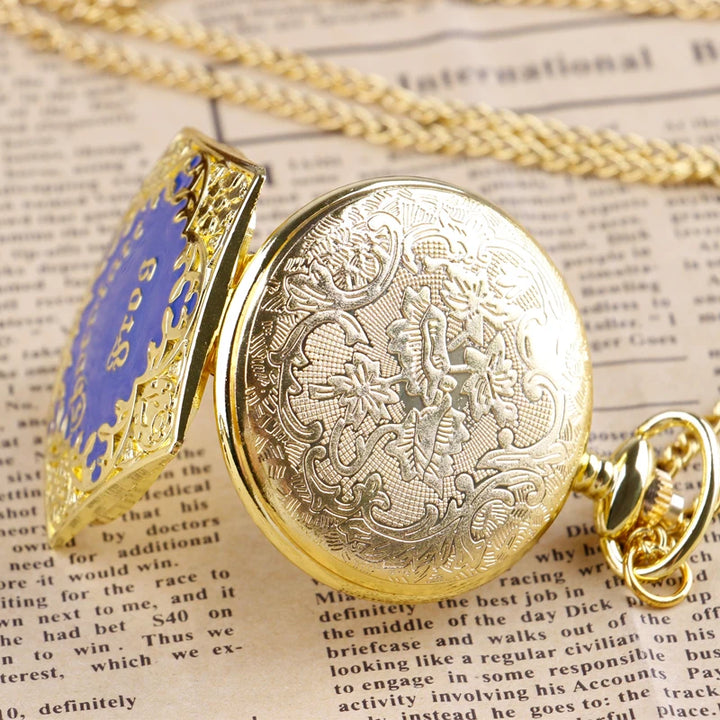 Luxury Gold Chocolate Frog Pocket Watch