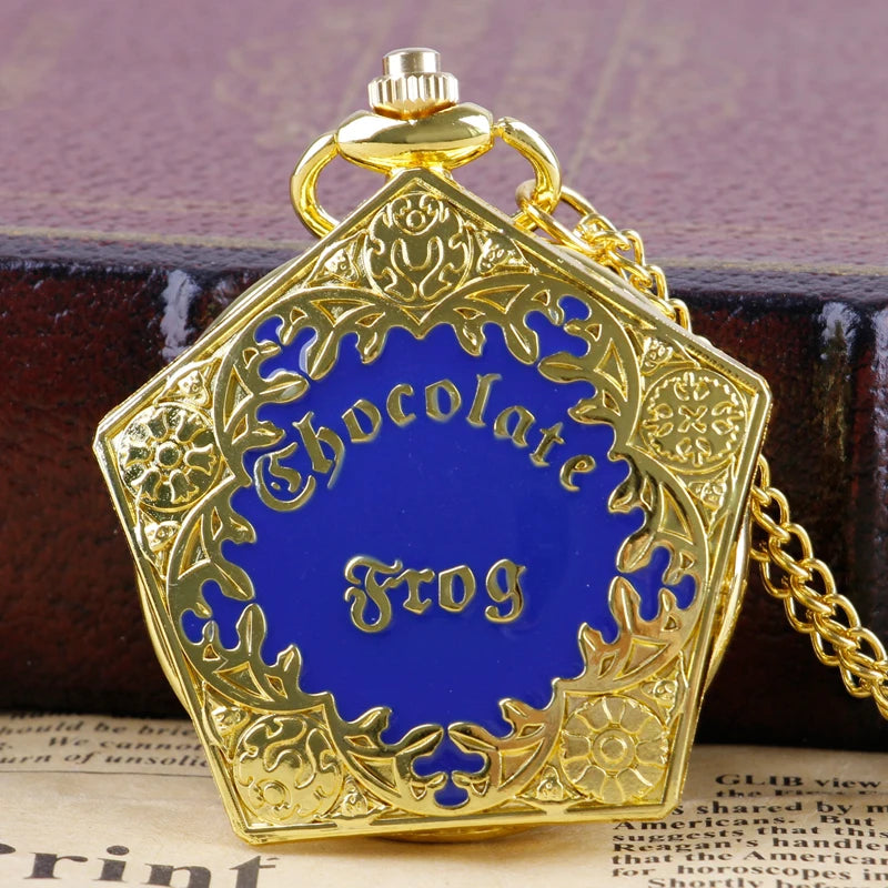 Luxury Gold Chocolate Frog Pocket Watch