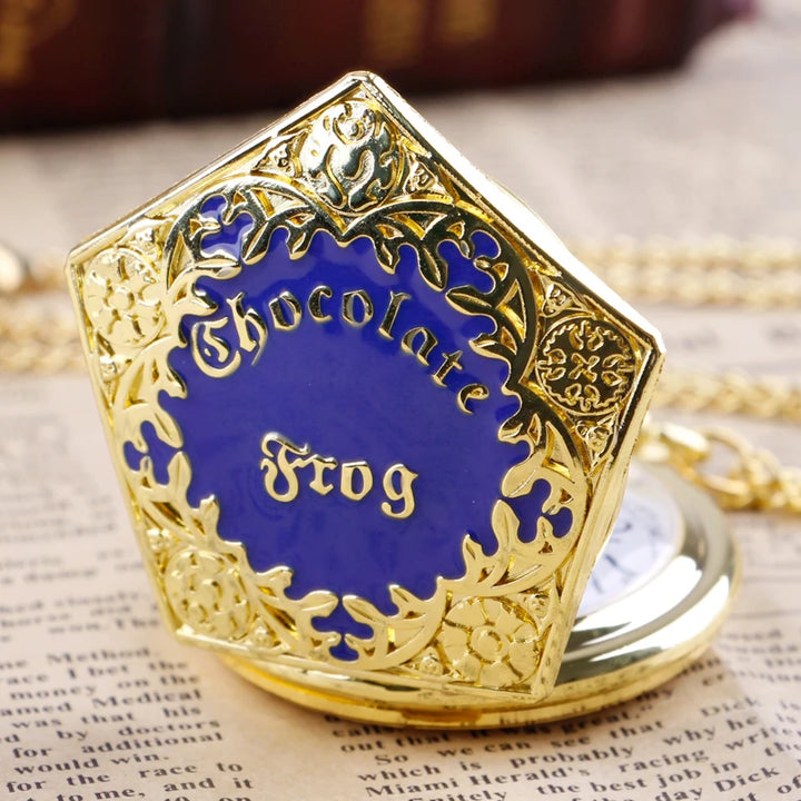 Luxury Gold Chocolate Frog Pocket Watch