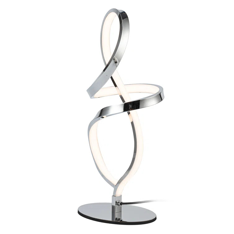 Minimalist Sleek Spiral Table Lamp