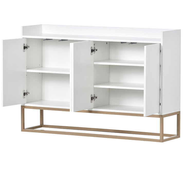 Elegant White Modern Sideboard with Ample Storage