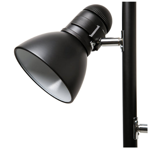 65-inch Black 3-Light Tree Lamp Spotlight Floor Lamp