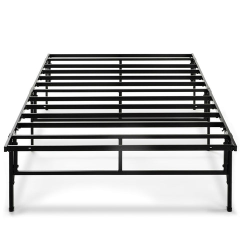 Twin XL Sturdy Metal Platform Bed Frame in Black