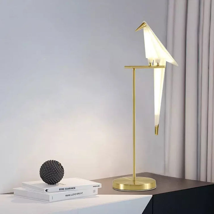 Modern Bird-Shaped Lamp