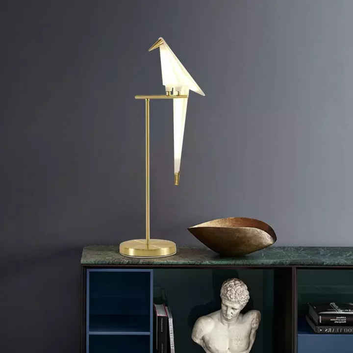 Modern Bird-Shaped Lamp