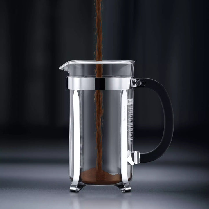 Bodum Chambord French Press Coffee Maker, 51 Ounce, Stainless Steel