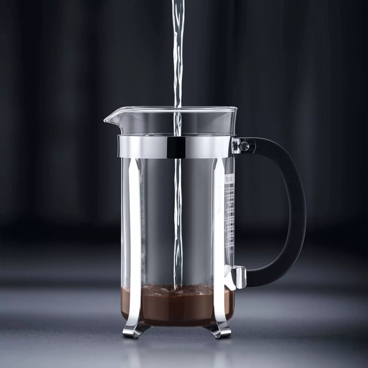 Bodum Chambord French Press Coffee Maker, 51 Ounce, Stainless Steel