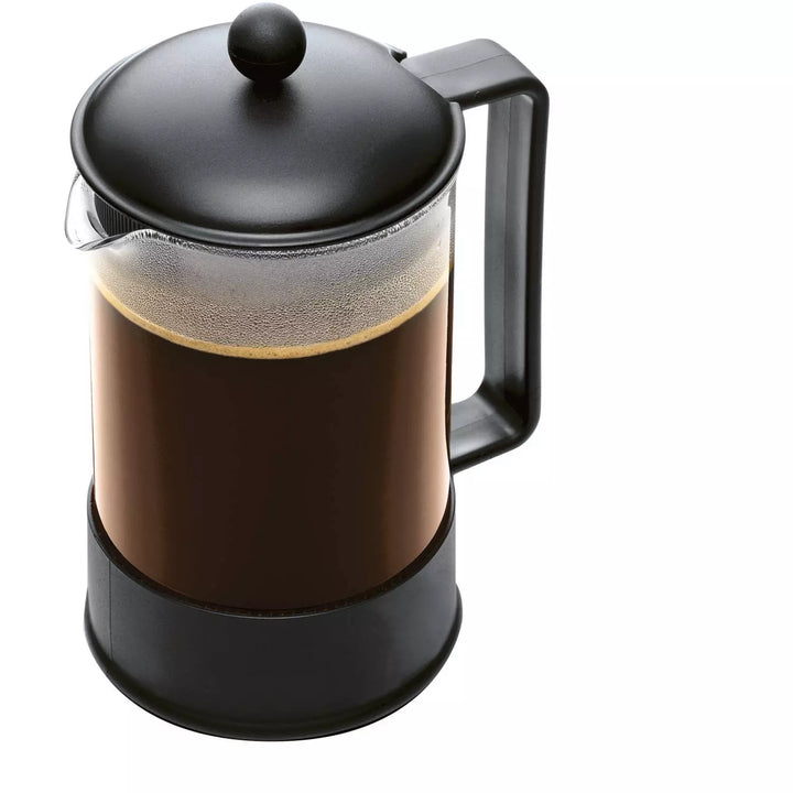 Bodum French Press Coffee Maker, Borosilicate Glass, 51 Ounce, Black