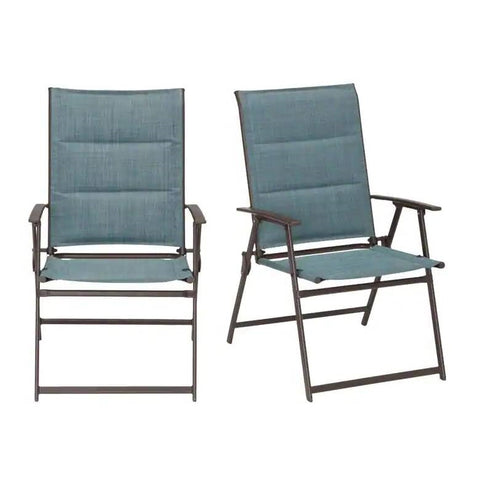 Set of 2 - Outdoor Folding Patio Dining Chair