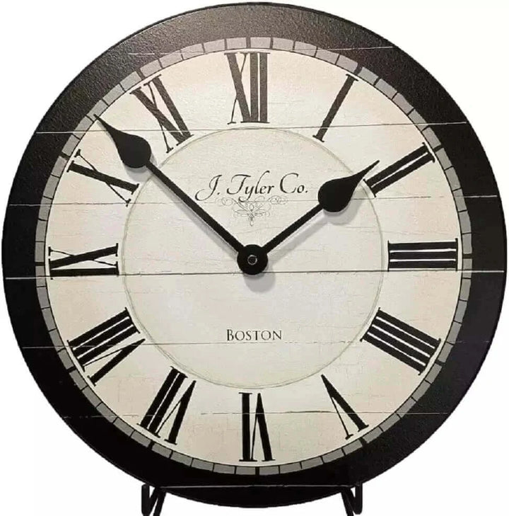 The Big Clock Store Carolina Black Large Wall Clock | Hand Made in USA