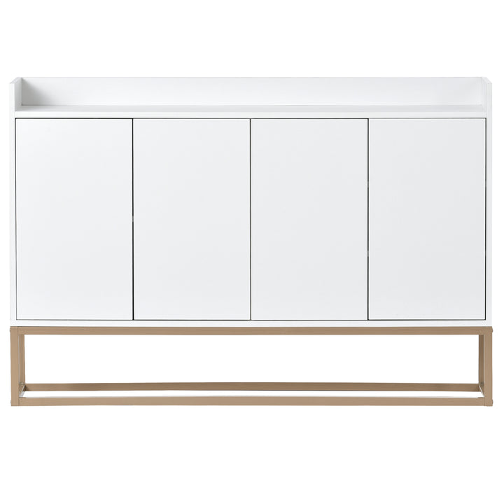 Elegant White Modern Sideboard with Ample Storage