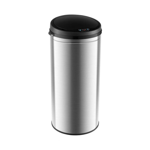 8-Gallon Stainless Steel Motion Sensor Trash Can Kitchen Home Office Waste Bin