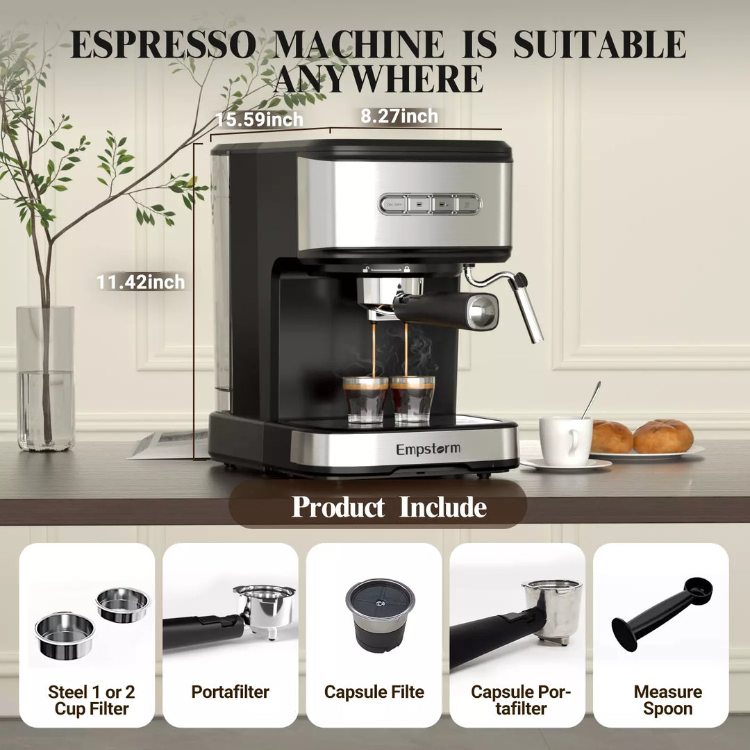 Empstorm Espresso Machine