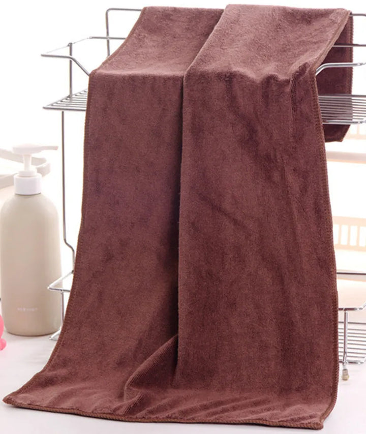 Thick Microfiber Bath and Face Towels