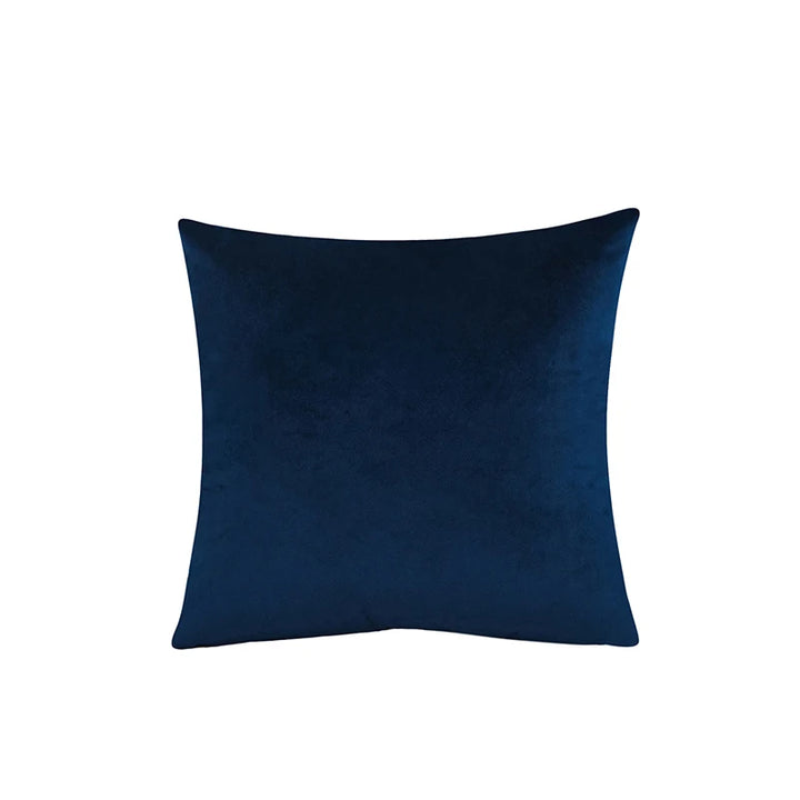 Velvet Throw Pillow Cover - Soft Square Decorative Cushion Case