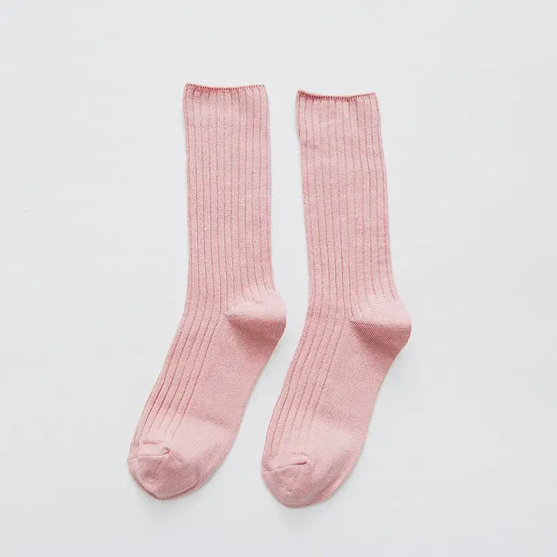 Retro Knitting Cotton Loose Socks