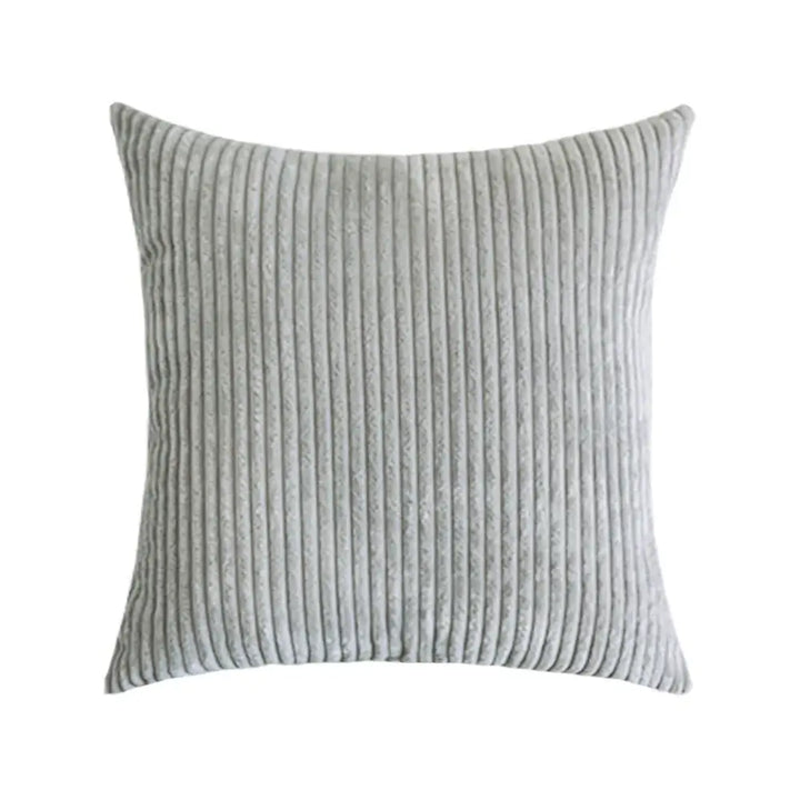 Striped Corduroy Cushion Cover - Sofa Bed Decor