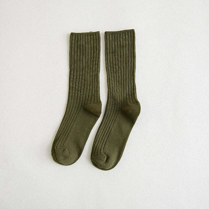 Retro Knitting Cotton Loose Socks