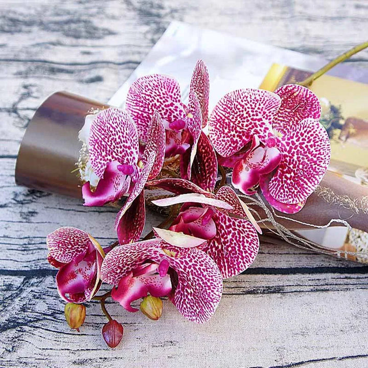 Artificial 3D Butterfly Phalaenopsis Orchid