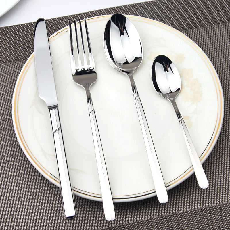 Luxury 24Pcs Cutlery Set for Elegant Dining