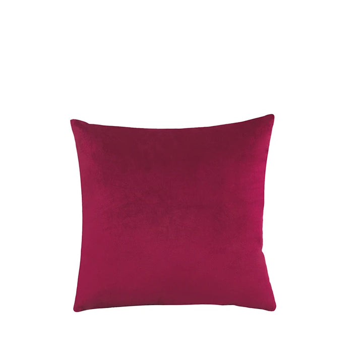 Velvet Throw Pillow Cover - Soft Square Decorative Cushion Case