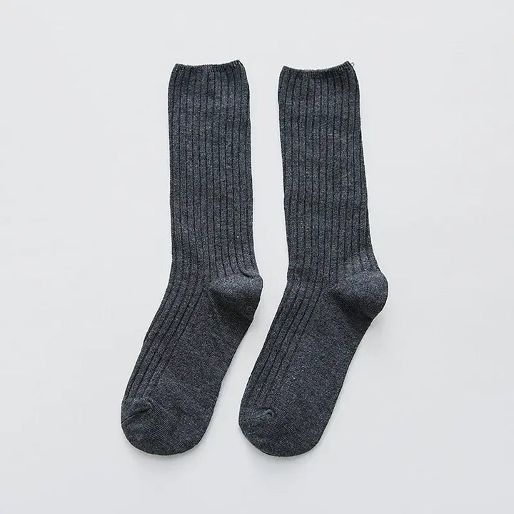 Retro Knitting Cotton Loose Socks