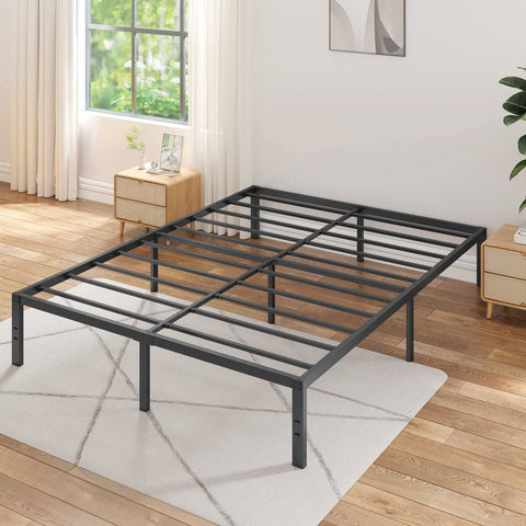 King 16-inch Heavy Duty Metal Bed Frame with 3,500 lbs Weight Capacity