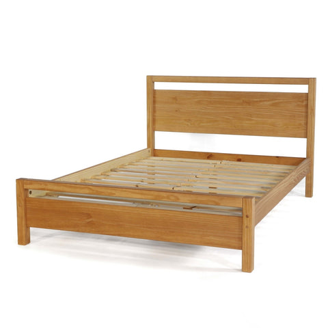 Queen Size FarmHouse Traditional Rustic Acacia Platform Bed