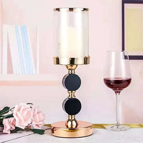 Pillar Candle Holder with Lid